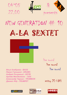 Ювілейний молодіжний джазовий проект New Generation #10: A-LA Sextet