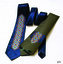 Краватка синя з ромбами