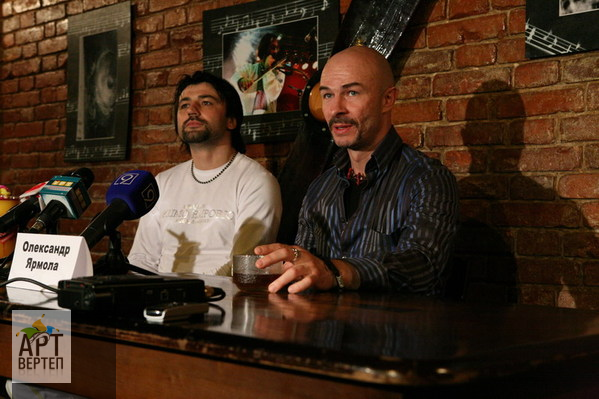 Фотозвіт з прес-конференції «ГАЙДАМАКИ». Дніпропетровськ, березень 2008 р.