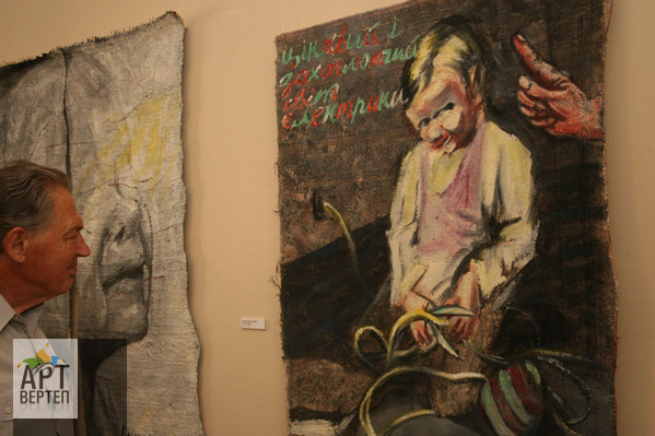 Відкриття виставки живопису «Щасливе життя» Андрія Сагайдаковського в рамках «Тижня актуального мистецтва»