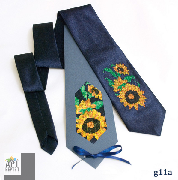 Краватки з національно вишивкою