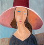 Sky in blue eyes, oil on canvas, 2009