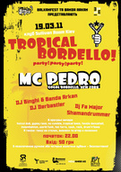MC PEDRO (Gogol Bordello) -  TROPICAL BORDELLO Party