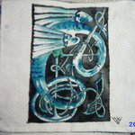 Сумка. Птах (бавовна, акрил)