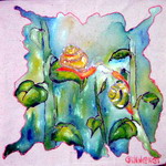 Сумка. Равлики (бавовна, акрил)