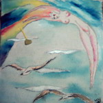 Сумка. Стихії. Повітря (бавовна, акрил)