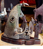 Валерій Леонов. Скульптура