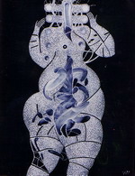 Лялька, 1999 р., 37х29,5, папір, авторська техніка