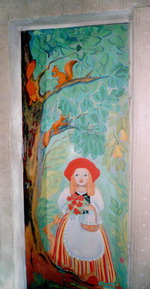 Галина віскунова. Розпис по стінах