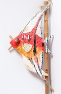 Панно керамічне «Райдужна рибка»